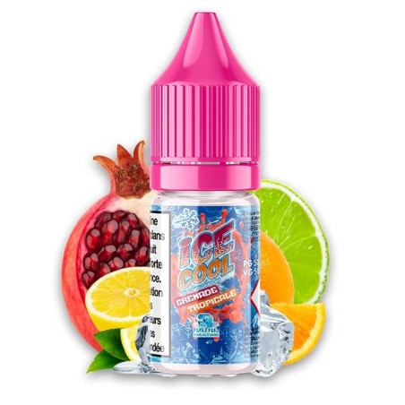 Eliquide Grenade Tropicale 10ml de marque française Ice Cool