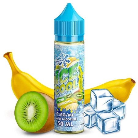 Eliquide Kiwi Banane 50ml par Ice Cool by Liquidarom