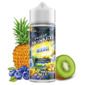 Eliquide Mirage 100ml de la marque canadienne Twelve Monkeys