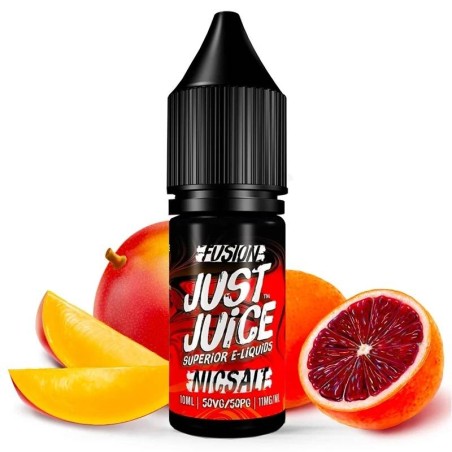 Eliquide Nic Salt Fusion Mango & Blood Orange par Just Juice