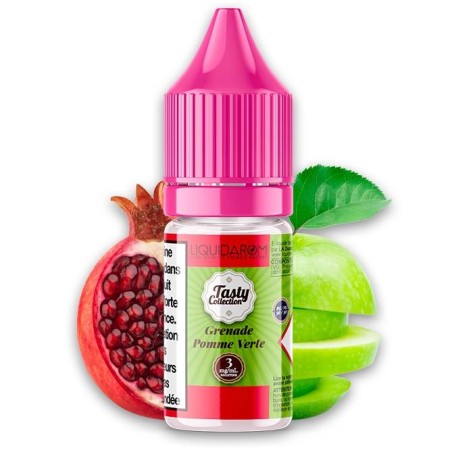 Eliquide Grenade Pomme Verte 10ml par Tasty Collection