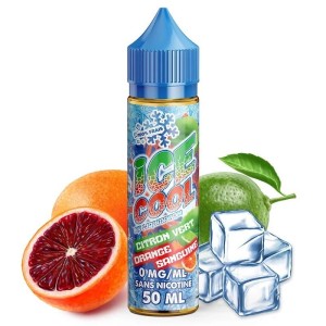 Eliquide Citron Vert Orange Sanguine 50ml par Ice Cool