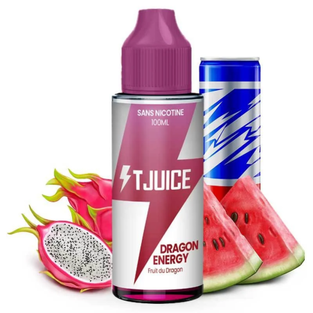 Eliquide Dragon Energy 100ml, grand format de marque T Juice