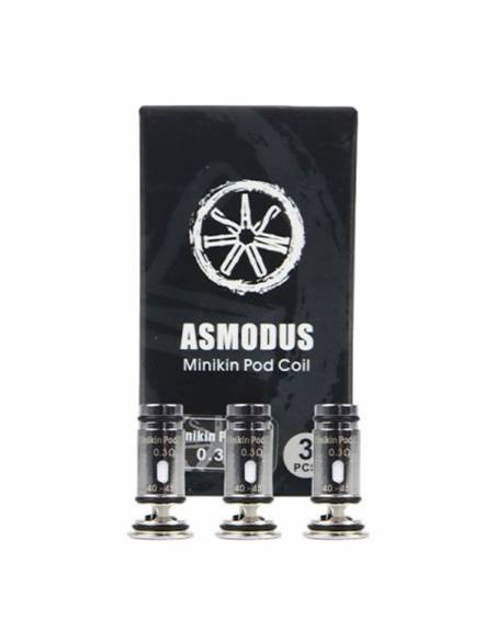 Résistances pour le Pod e-cigarette Minikin par Asmodus