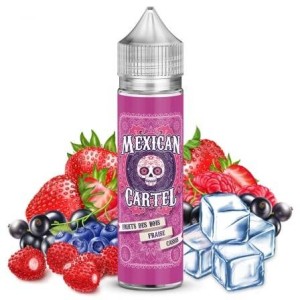 Eliquide Fruits des bois Fraise Cassis 50ml par Mexican Cartel