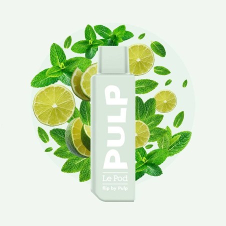 Cartouche Le Pod Flip Citron Vert Menthe de la marque Pulp