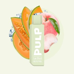 Cartouche Le Pod Flip Pêche Melon Glacés de la marque Pulp