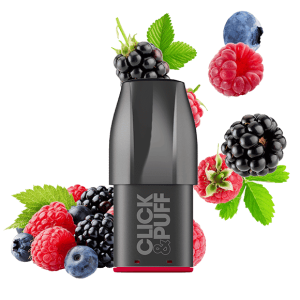 Cartouche Click & Puff Fruits Rouges de la marque X-Bar