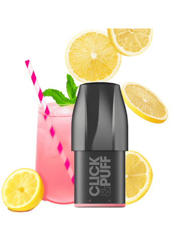 Cartouche Click & Puff Pink Lemonade de la marque X-Bar