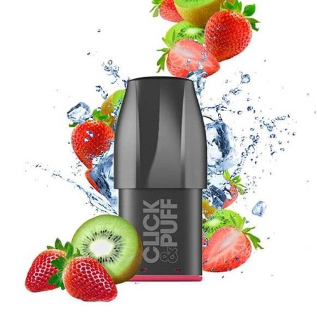 Cartouche Click & Puff Fraise Kiwi de la marque X-Bar