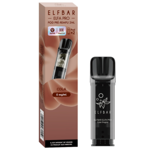 Pack 2 cartouches Cola 2ml pour Elfa de la marque Elfbar