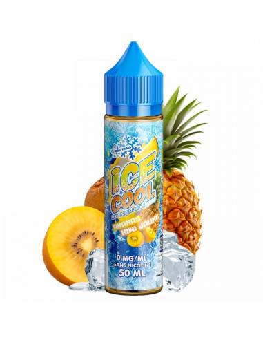 Eliquide Ananas Kiwi Jaune 50ml de Ice Cool par Liquidarom