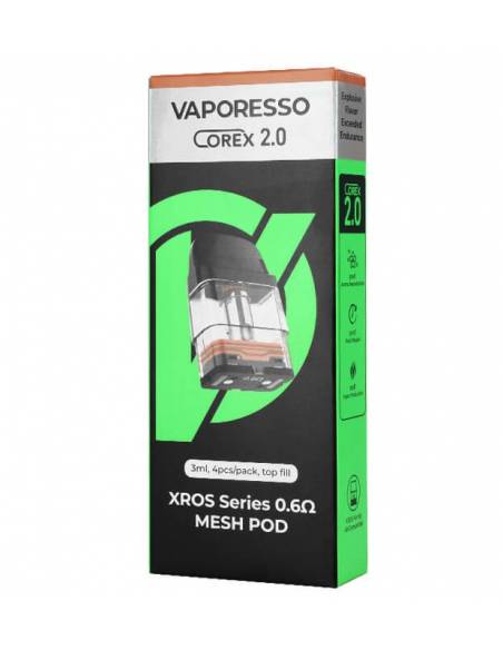 Cartouche 3ml pour votre pod Xros 4 de la marque Vaporesso