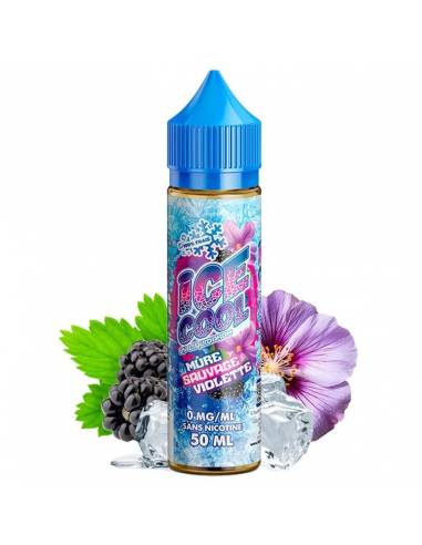 Eliquide Mûre Sauvage Violette 50ml par Ice Cool Liquidarom