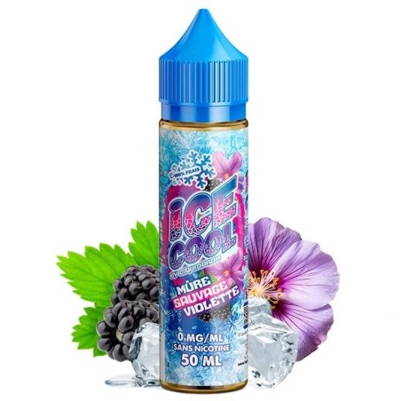 Eliquide Mûre Sauvage Violette 50ml par Ice Cool Liquidarom