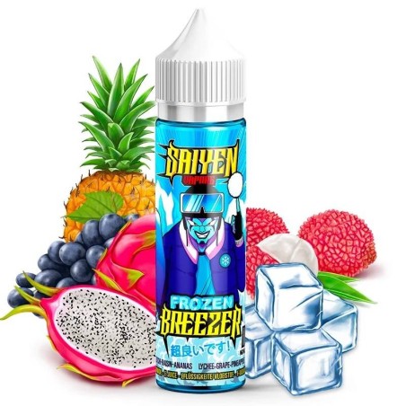 Eliquide Frozen Breezer 50ml de la gamme Saiyen Vapors