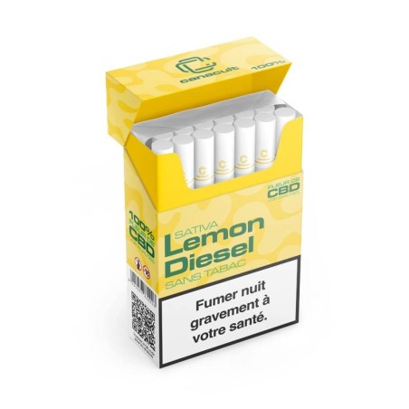 PréRolls 20 Cigarettes CBD Canarette Lemon Diesel Canacult