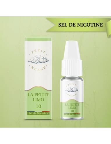 Eliquide La Petite Limo en Sels de nicotine par Petit Nuage