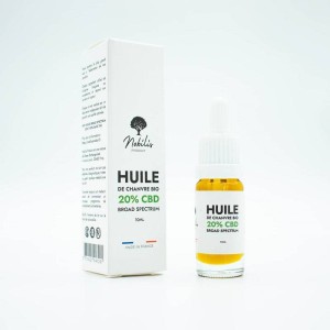 Huile BIO de CBD Broad Spectrum 10ml de la marque Nobilis