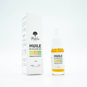 Huile BIO de 30% CBD/CBN/CBG 10ml de la marque Nobilis