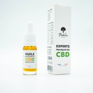 Huile BIO de 30% CBD/CBN/CBG 10ml de la marque Nobilis