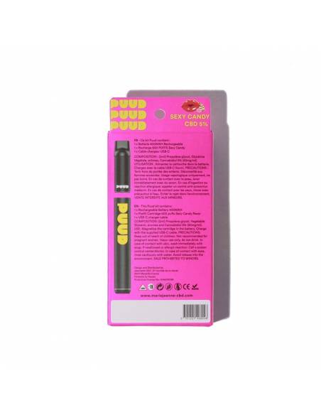 Puff au CBD - Starter Pack - Sexy Candy de la marque Puud