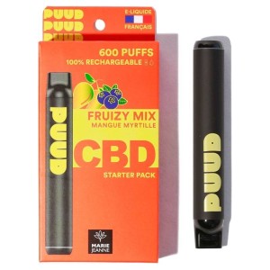 Puff au CBD - Starter Pack - Fruizy Mix de la marque Puud