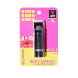 Cartouche au CBD Sexy Candy 2ml 5% de la marque Puud