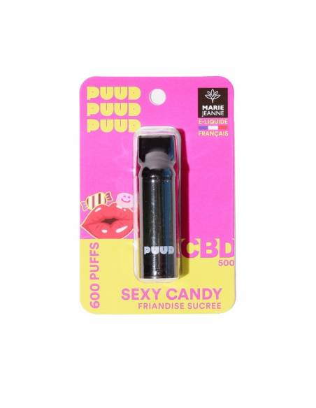 Cartouche au CBD Sexy Candy 2ml 5% de la marque Puud