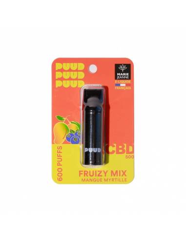 Cartouche au CBD Fruizy Mix 2ml 5% de la marque Puud