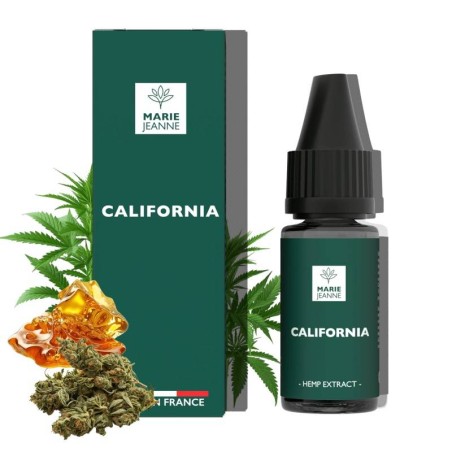 Eliquide CBD California 10ml de la marque Marie Jeanne