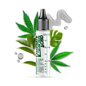 Flacon CBD Mixer Vapomix 30ml avec graduation taux de CBD