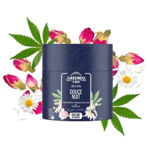 Infusion au CBD - Douce Nuit 30g de la marque Greeneo