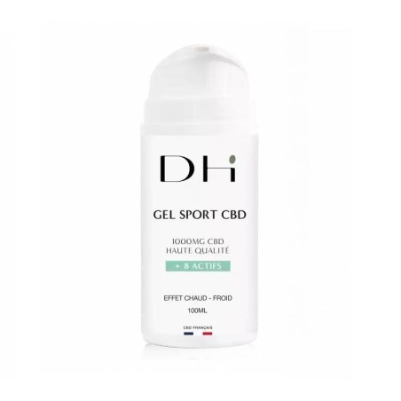 Gel sport CBD 1000mg Effet chaud / froid par Deli Hemp