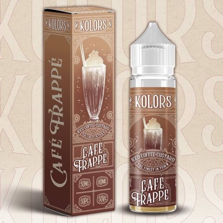 Eliquide Café Frappé 50ml de la marque française Kolors