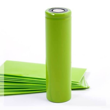 10x Wrap - gaines thermo Série couleurs pour vos accus 18650 vert